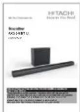 HITACHI AXS240BTU - Unpacking - 7