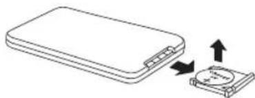 HITACHI AXS240BTU - Battery Replacement for the Remote Control - 2
