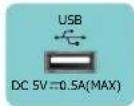 HISENSE 65H9F - Connexion d'un périphérique USB - 2