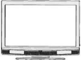 GRANDIN LV32W10 - TV LCD et boutons de commande - 1