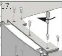 HAIER AFE635CHJW - Passos da montagem (Fig. 10.9): - 7