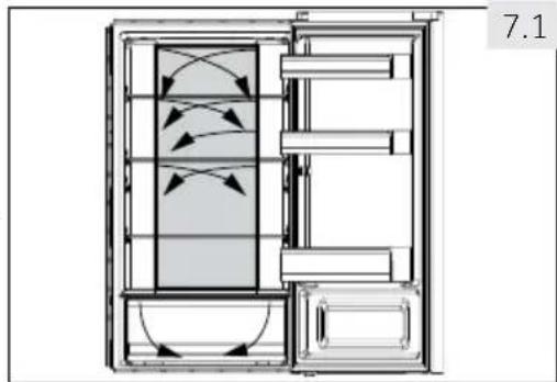HAIER AFE635CHJW - Regulowane półki - 1
