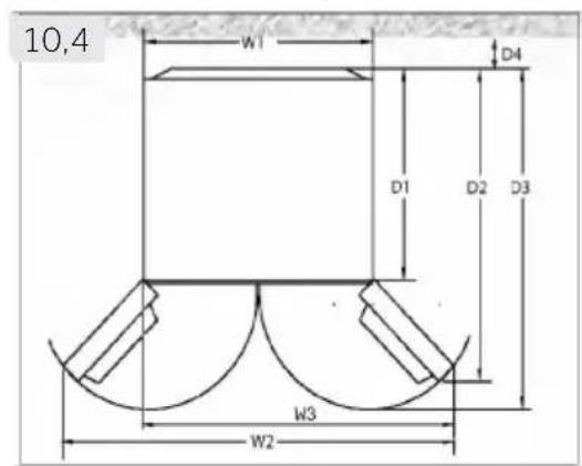HAIER A3FE743CPJ - Espacio requerido - 1