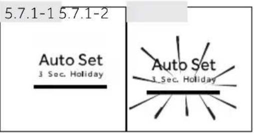 5.7.1-1 5.7.1-2 Auto Set 3 Sec. Holiday Auto Set 3 Sec. Holiday