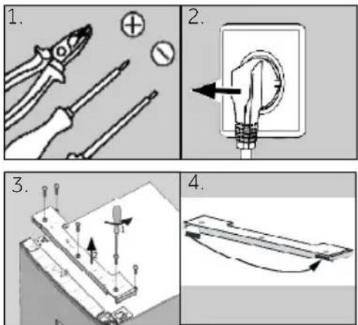 HAIER A3FE743CPJ - Pasos del ensamblaje (Fig. 10.9): - 1