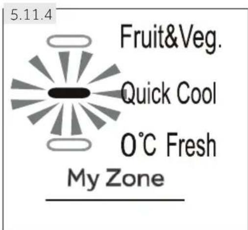 5.11.4 Fruit&Veg. Quick Cool O°C Fresh My Zone