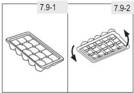 HAIER A3FE743CPJ - Θήκη για παγάκια - 1