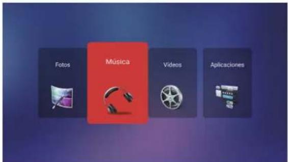 Fotos Música Videos Aplicaciones