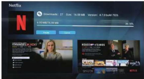Netflix Downloads: 27 Size: 16.59 MB Version: 4.7.0 build 7926 6.00 MB/16.59 MB 36.18% Finish Save ORANGE BLACK! HOUSE of CARDS NETFLIX