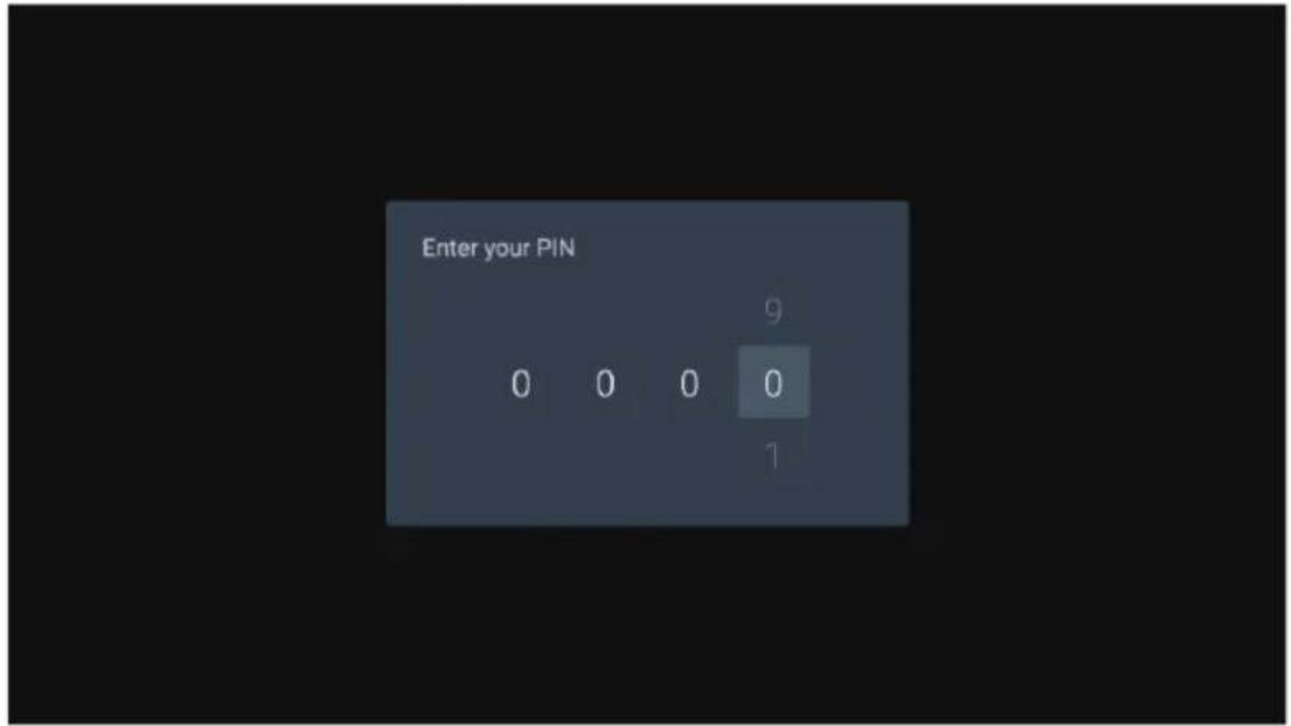 Enter your PIN 0 0 0 0 9 1