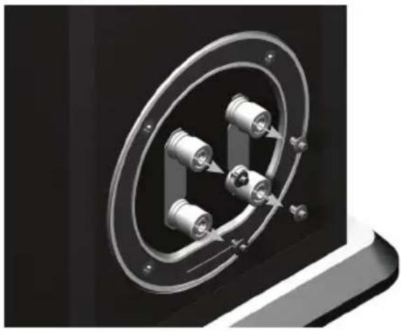 MONITOR AUDIO Bronze W10 - Bananenstecker - 1