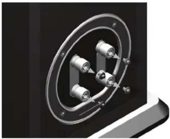 MONITOR AUDIO Bronze W10 - Fiches banane - 1