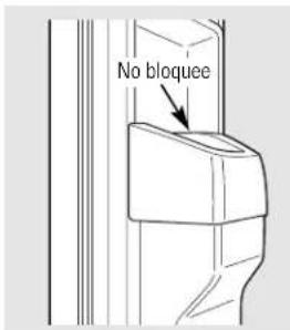 No bloquee