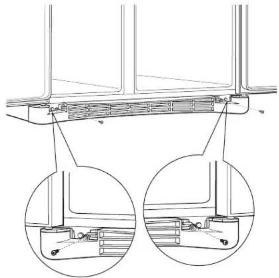 GE PSF26PGSBB - ⑦ REPLACEZ LA GRILLE DE BASE - 1