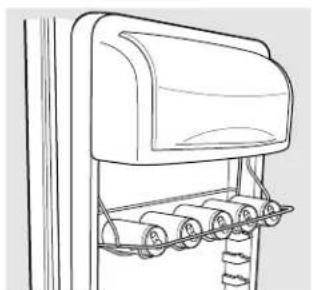 GE PSF26PGSBB - Para remover este estilo de entrepaño: - 1