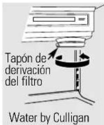 Tapón de derivación del filtro Water by Culligan