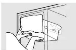 GE PSF26PGSBB - Pour restaurer votre niveau de glaçons lorsque le seau est vide, nous recommandons de suivre les étapes suivantes : - 2