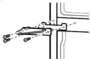 GE PBE18KZRWW - TRANSFERT DE LA CHARNIÈRE INFÉRIEURE VERS LE CÔTÉ GAUCHE (Pour les modèles avec porte ordinaire seulement) - 5