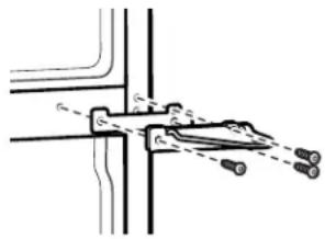 GE PBE18KZRWW - TRANSFERT DE LA CHARNIÈRE INFÉRIEURE VERS LE CÔTÉ GAUCHE (Pour les modèles avec porte ordinaire seulement) - 4