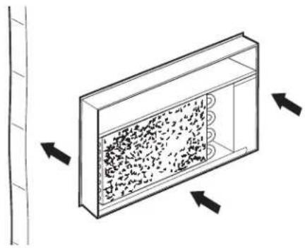 GE AJCM08ACG - INSTALLING A J-MODEL IN AN EXISTING WALL CASE - 2