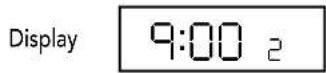 FERROLI Modena 80 E - To Set Own ON and OFF times. Symbol ☐ in Display = ON time - 8