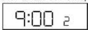 FERROLI DOMIcompact F 30 D - To Set Own ON and OFF times. Symbol in Display = ON time - 8
