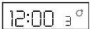FERROLI DOMIcompact F 30 D - To Set Own ON and OFF times. Symbol in Display = ON time - 3