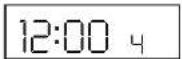 FERROLI DOMIcompact F 30 D - To Set Own ON and OFF times. Symbol in Display = ON time - 4