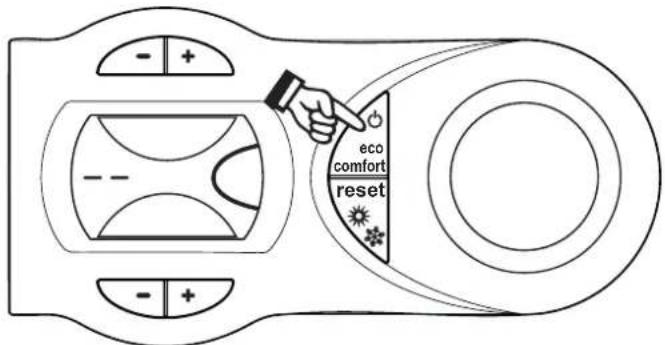 - + - - eco comfort reset - +
