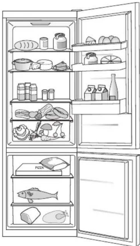 Foster 2037 000 - Secciones del refrigerador: - 1