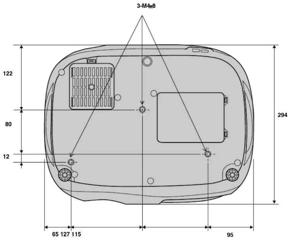 3-M4×8 122 80 12 65 127 115 95 294