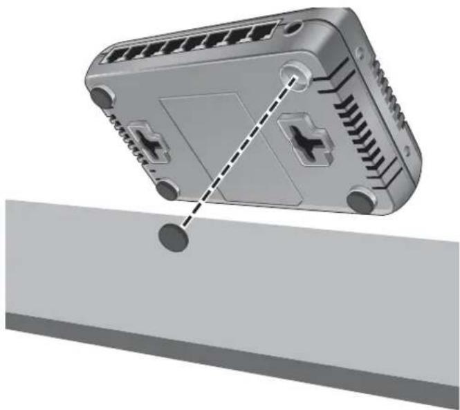 HP 1405-8G - HorizontalSurfaceMounting - 1