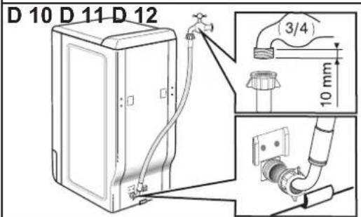 D 10 D 11 D 12 3/4 10 mm
