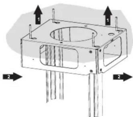 ELECTROLUX EFA90950 - Upevnění kostry - 1