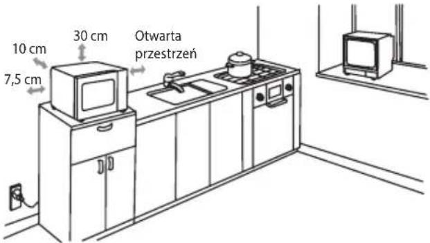 10 cm 7,5 cm 30 cm Otwarta przestrzeń