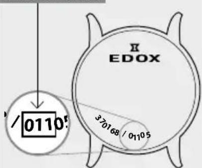 EDOX 3.70168 / 01105 /0110
