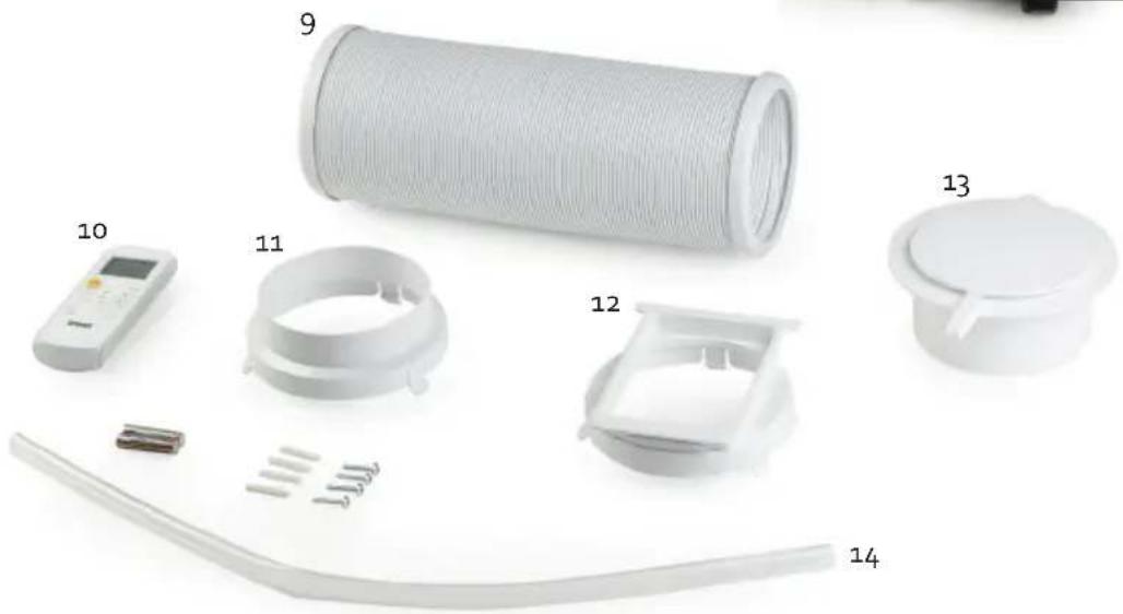DOMO DO1034A - Parts - 2