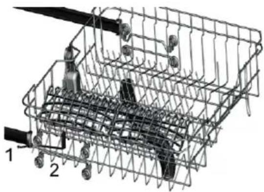 ECG EDF 6046 QXA++ - Augšējā groza regulēšana - 2