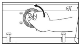 DELONGHI D714WM19 - cleaning the door seal and window - 4