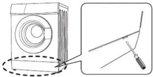 DELONGHI D712WM16 - καθαρισμος του φιλτρου αποστραγγισης - 2