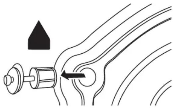 DELONGHI D712WM16 - To remove the transit bolts: - 1