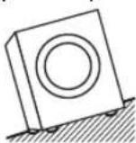 DELONGHI D712WM16 - επιλογη της καταλληλης θεσης για το πλυντηριο σας - 1
