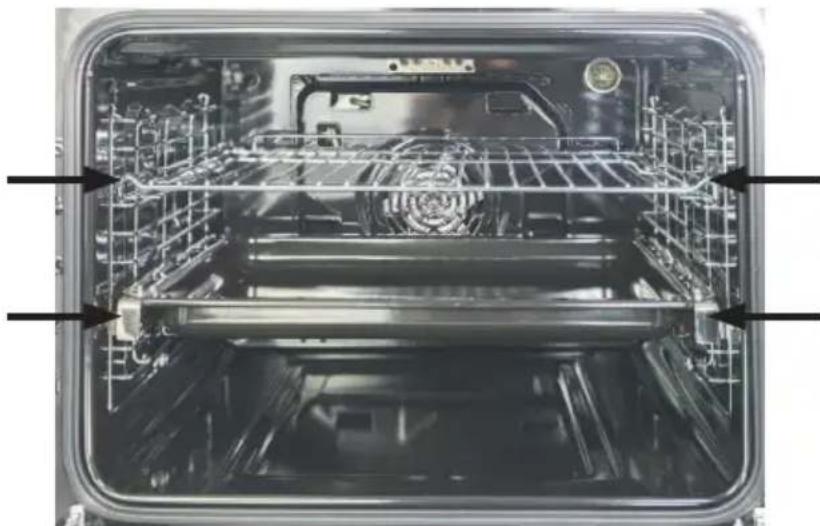Concept ETV7160 - Correct positioning of the grill or pan in the appliance - 1
