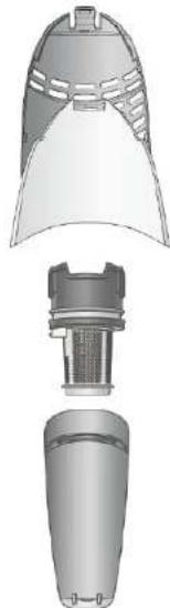Concept Perfect Clean CP3000 - Dirt tanks - 1
