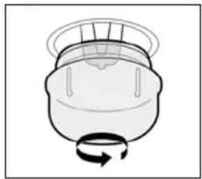Concept ETV7560BC - To remove the bulb proceed as follows: - 1
