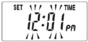 SET 12:01 TIME 12:01 PM