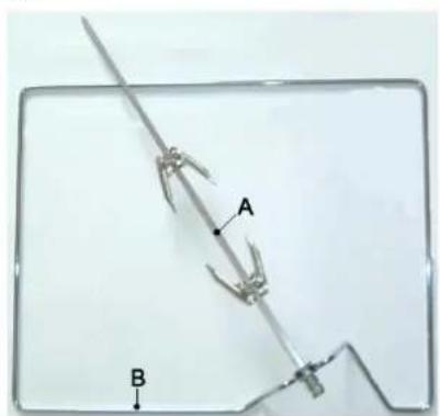 A B