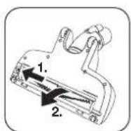 BUSH ZB1511 - Changing and Cleaning the Agitator - 2