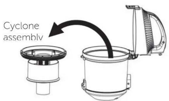 Cyclone assembly