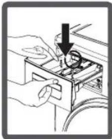 BUSH F841QW - Detergent drawer - 2